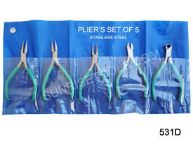 Plier Set In Pouch