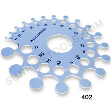 Circular Gauge In Aluminium