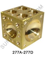 Doming Block Brass