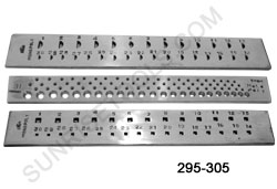 Draw Plate - Goldsmith Tools
