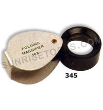 Economy Loupe With Aluminium Cover And Plastic Body