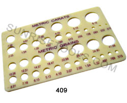 Gauge Plastic For Diamonds And Pearls