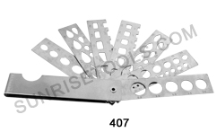 Diamond/Gem Stone Fan Gauge