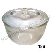 Glass Alcohol Cup With Knob