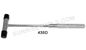 Hammer Steel With Replaceable Double Rubber Head