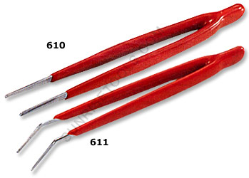 Tweezer With Insulated Straight/Curved