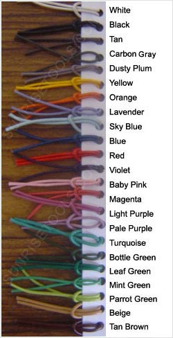 Jewelry Finding Cotton Color Cords