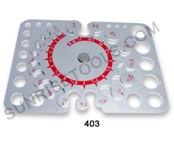 Metal Pocket Birthstone Gauge