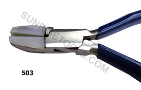 Plier Flat Nose With Nylon Jaw