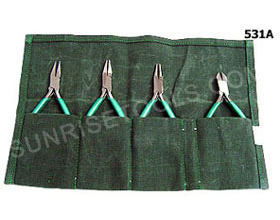 Plier Set In Canvas Wallet