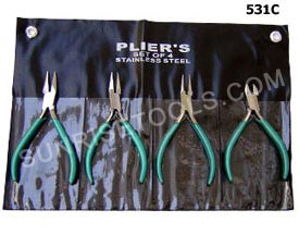 Plier Set In Pouch