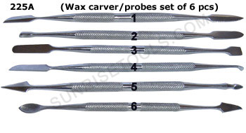 Wax Carver/Probes With Pouch