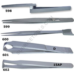 Tweezer Stand Up Cross Locking