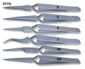 Tweezer Anti Magnetic Cross Lock