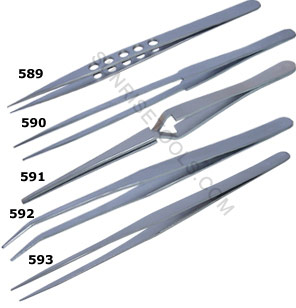 Tweezer with holes