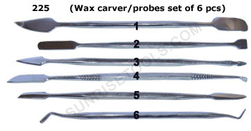 Wax Carver/Probes With Pouch