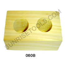 Wooden Block For Acid Bottle