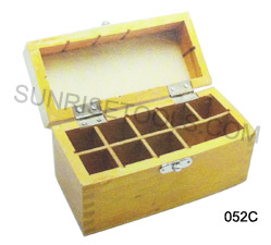 Wooden Box 9 Compartments